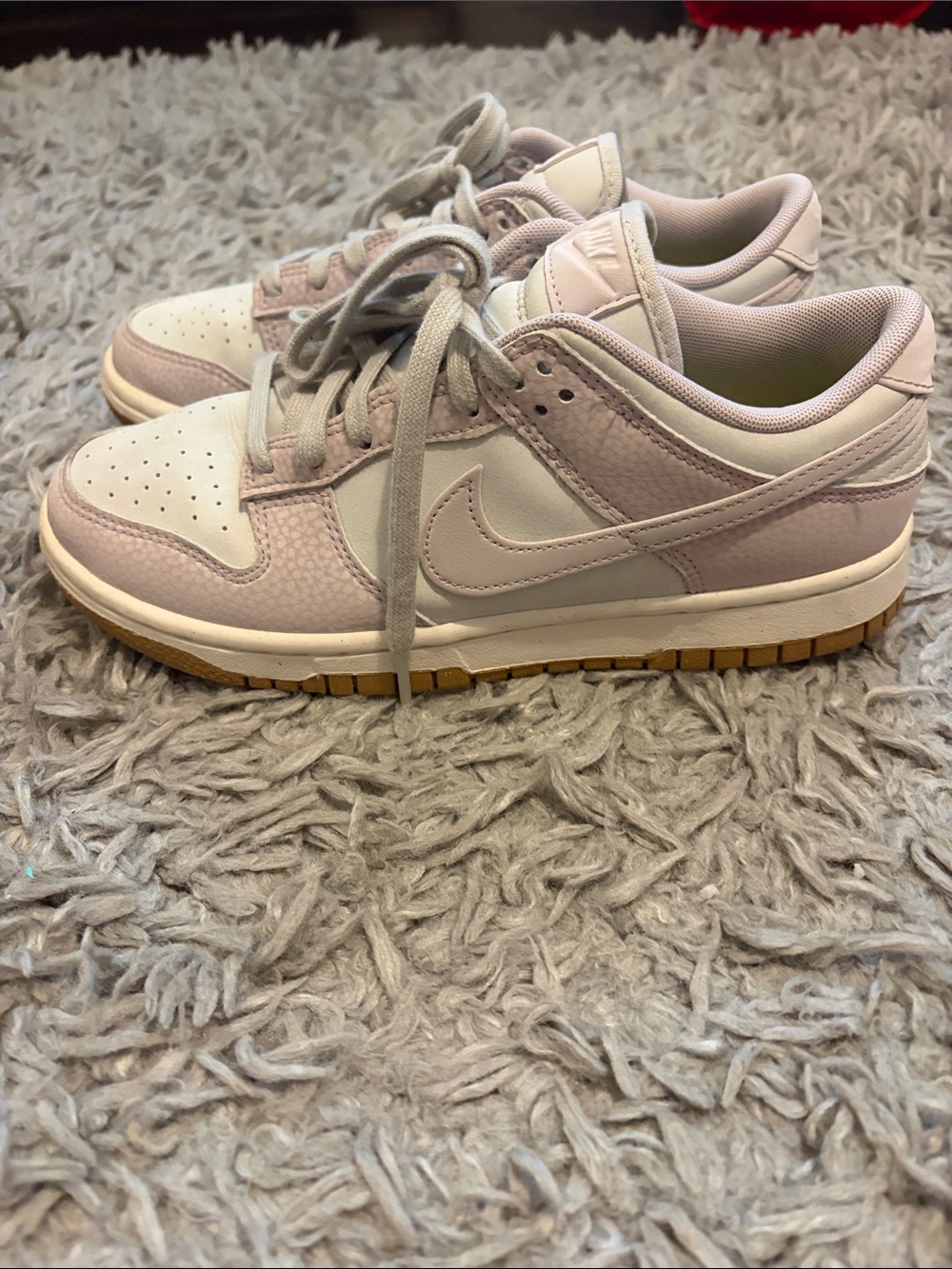 Nike Women’s Dunks - Pale Pink & White